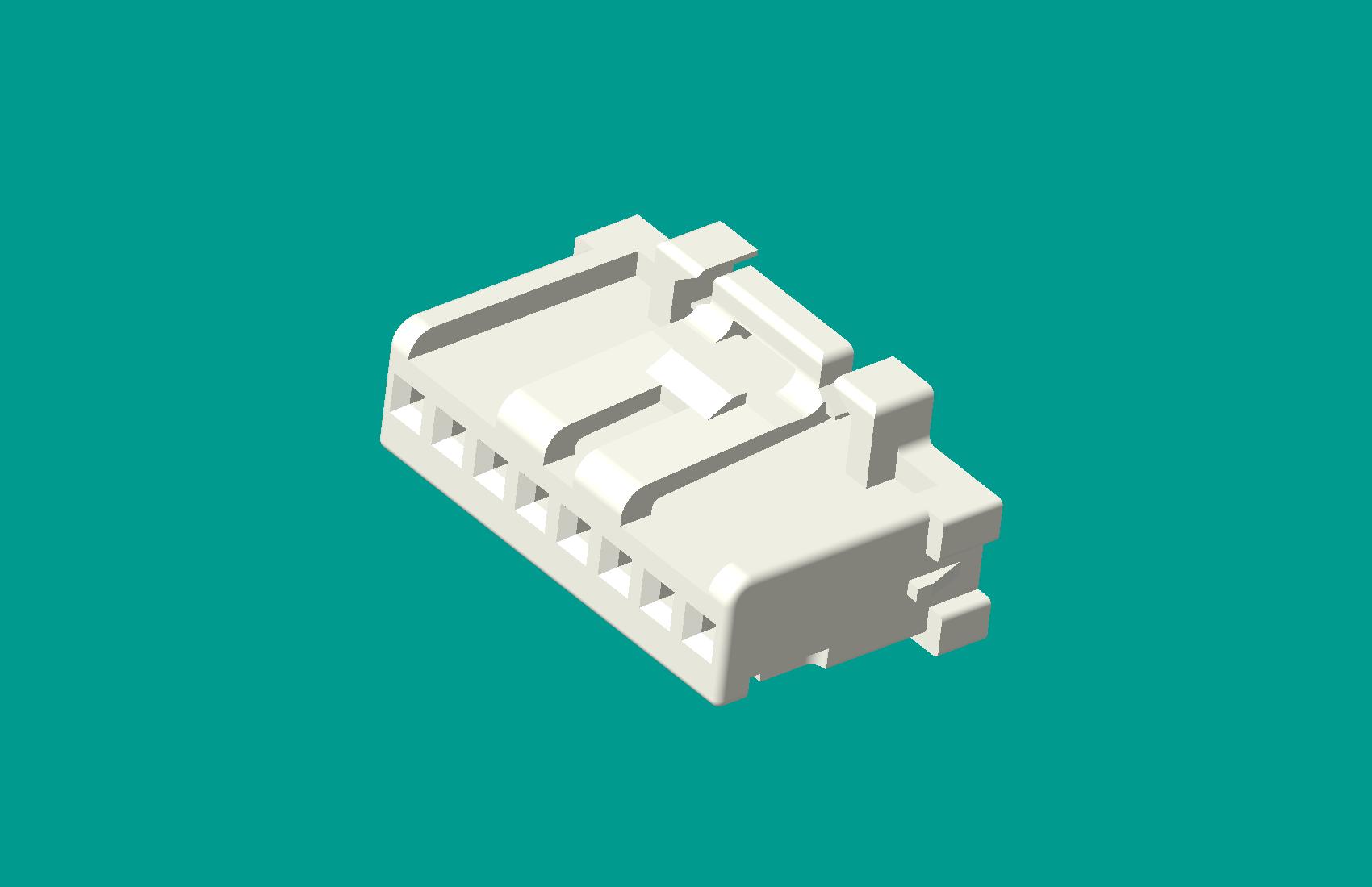 2.0間距，PNIRP-08V-S白色