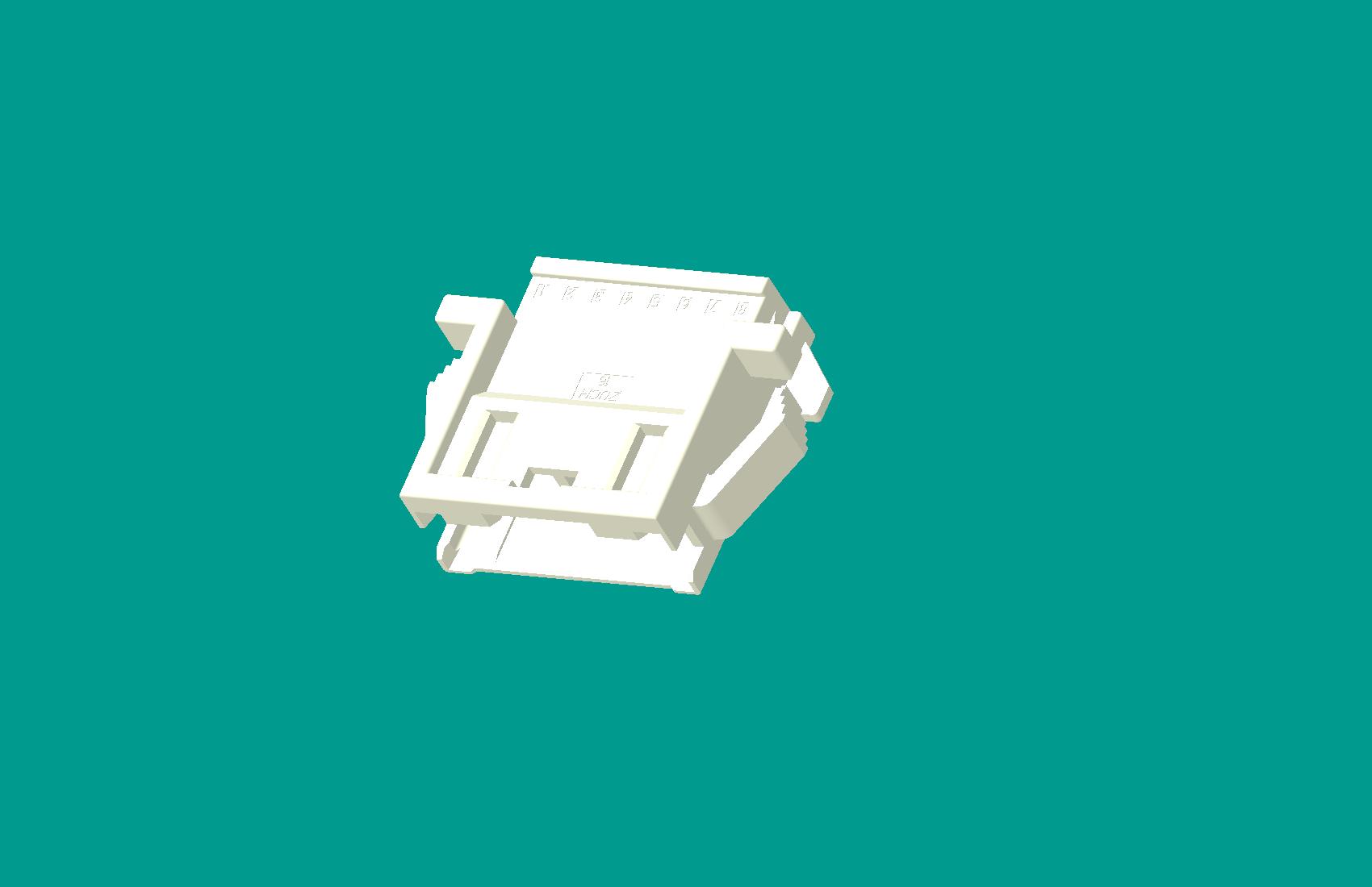 2.0間距，PNIRR-08V-S(帶鎖定面板)