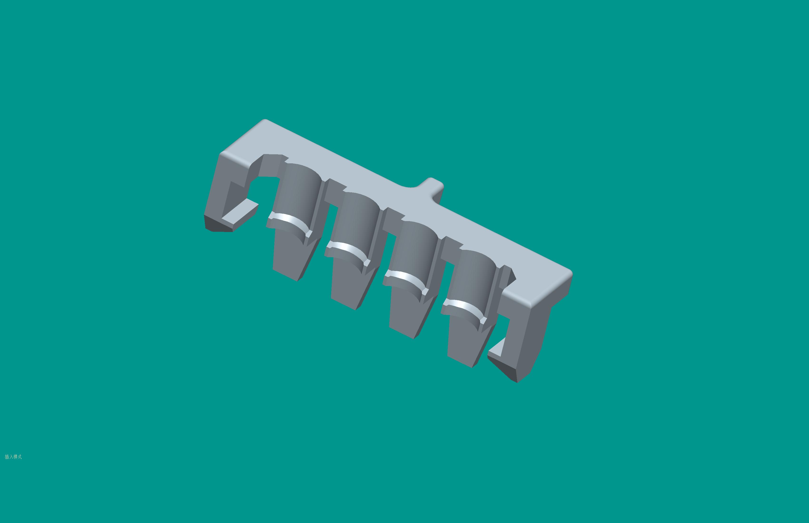 XH-4S有防壓扣鎖片（無臺階型）/淺灰色/高灼熱絲