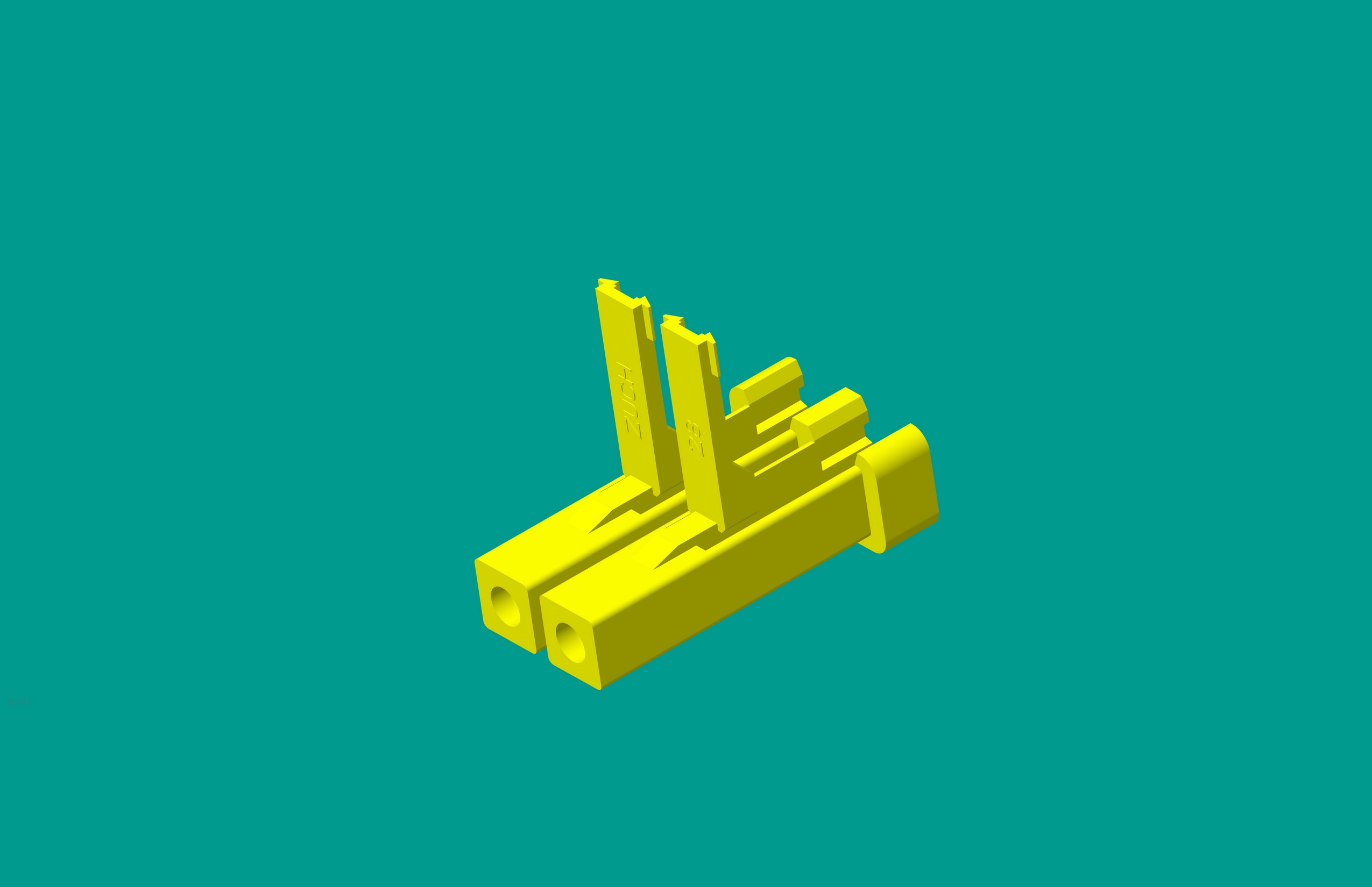 SMF（1.2洗衣機）-2孔黃色-高灼熱絲