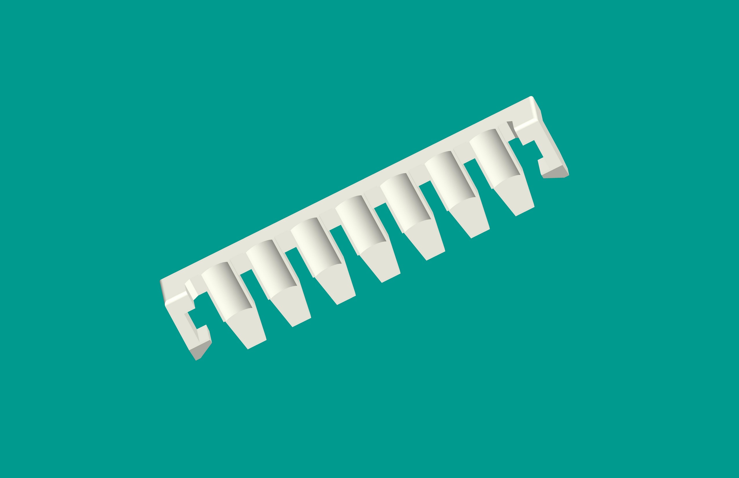 XH正扣鎖片-7S白色-PA66+GF