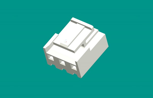 VH-3Y帶槽鎖片型白色