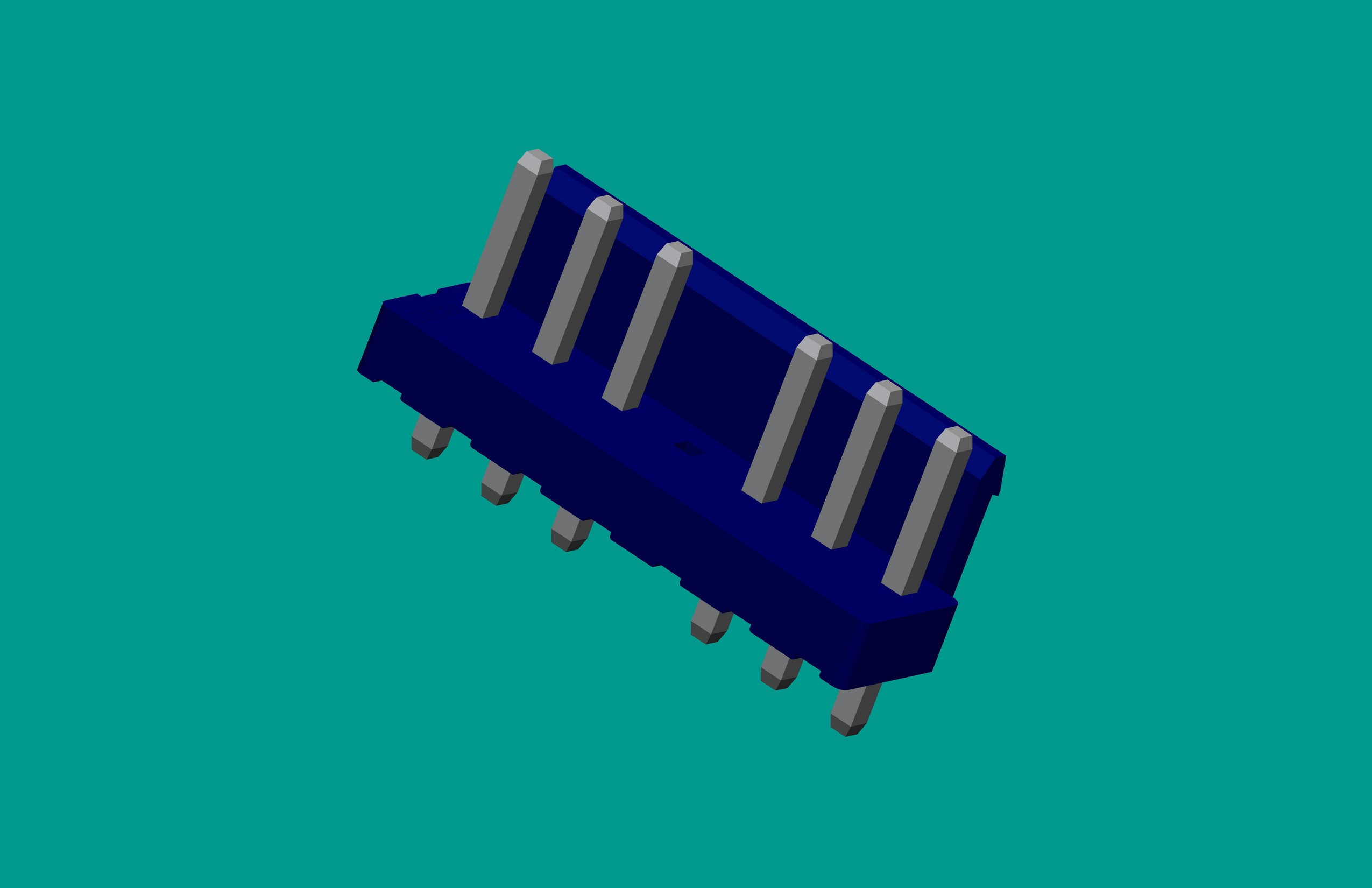 VH-7A-1（半包，藍(lán)色普通PA66）（缺第4針）