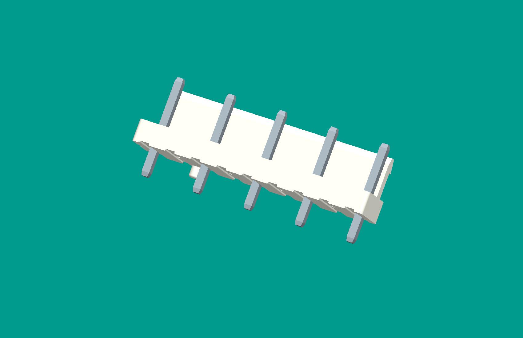 VH-9A5D1（半包防呆柱D1型，本色高灼熱絲）缺第2、4、6、8針